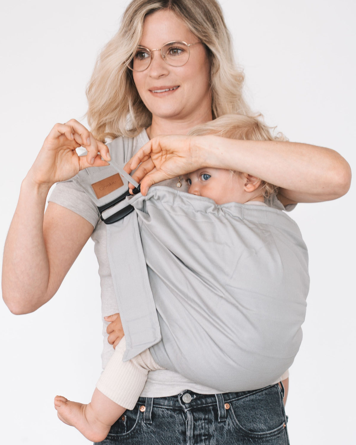 Qookie Go - Hip Carrier - Gray