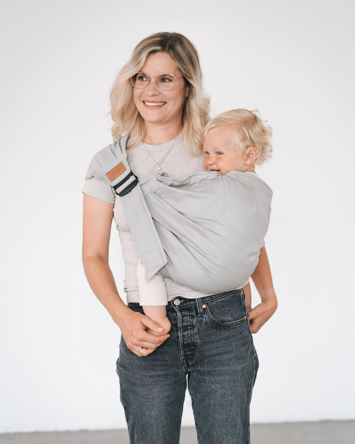 Qookie Go - Hip Carrier - Gray