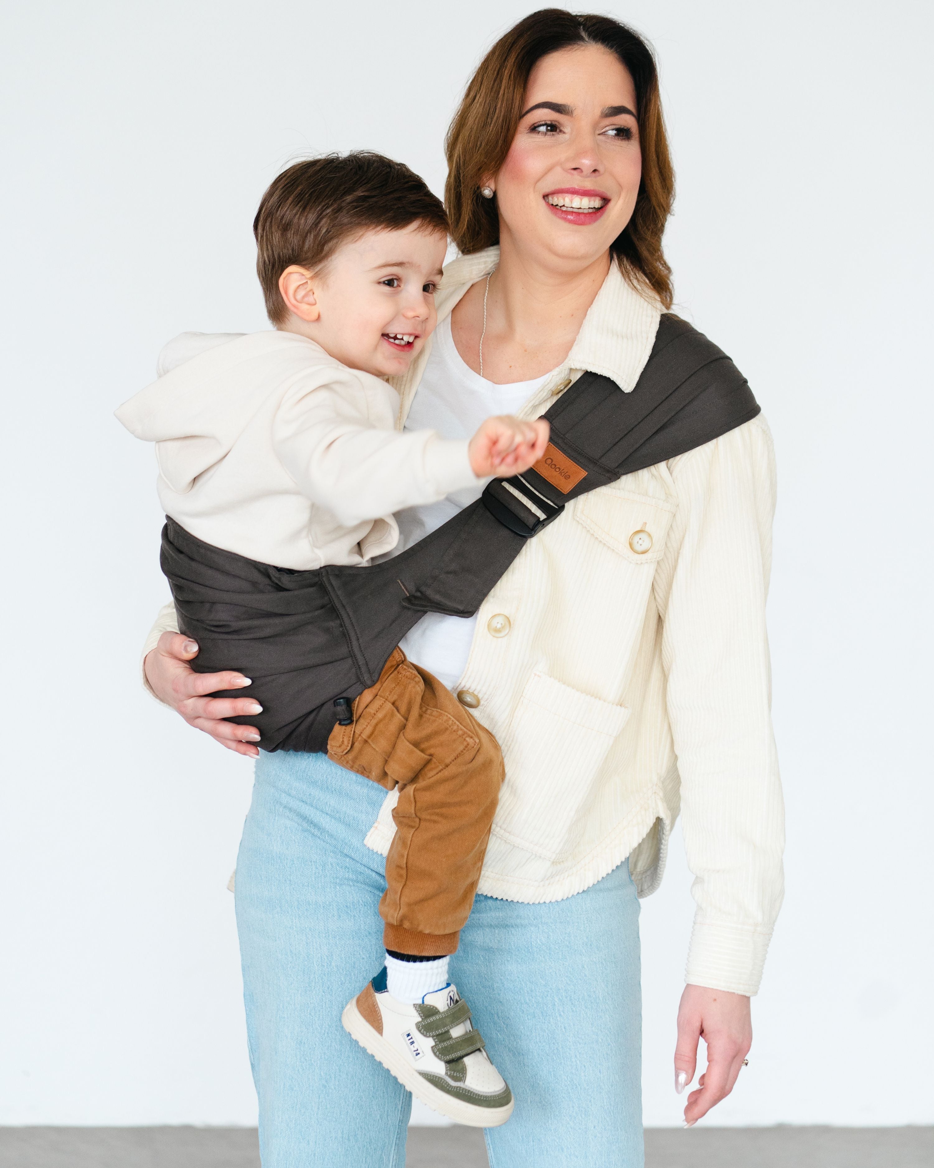 Qookie Go - Hip Carrier - Maron