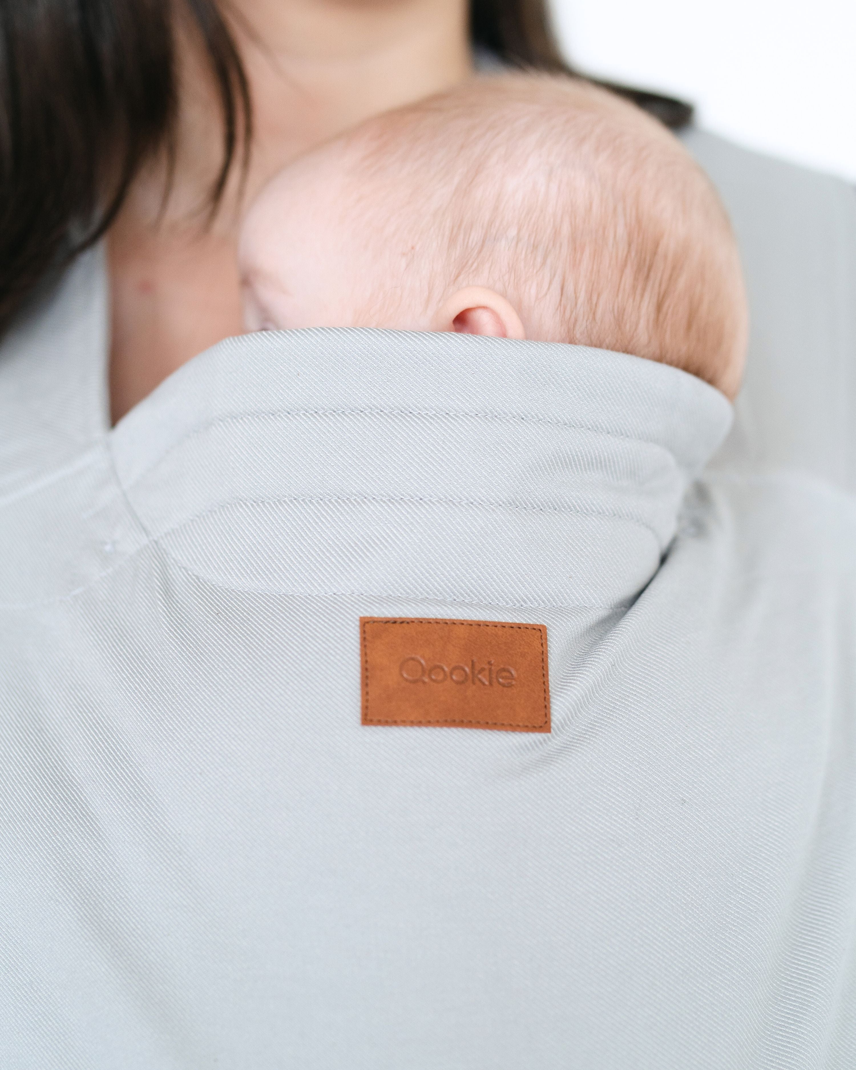 Qookie Vario - Full Buckle Baby Carrier - Grey