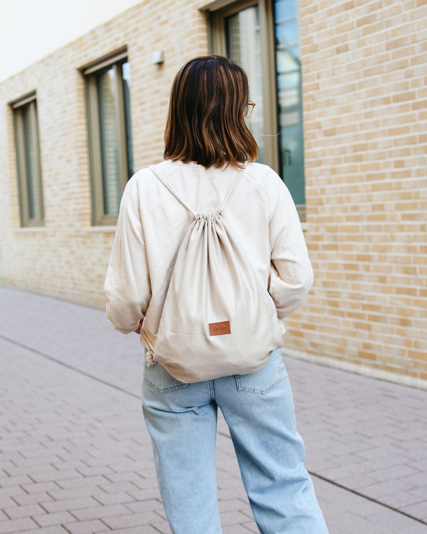 Qookie Bag - Backpack - Cream