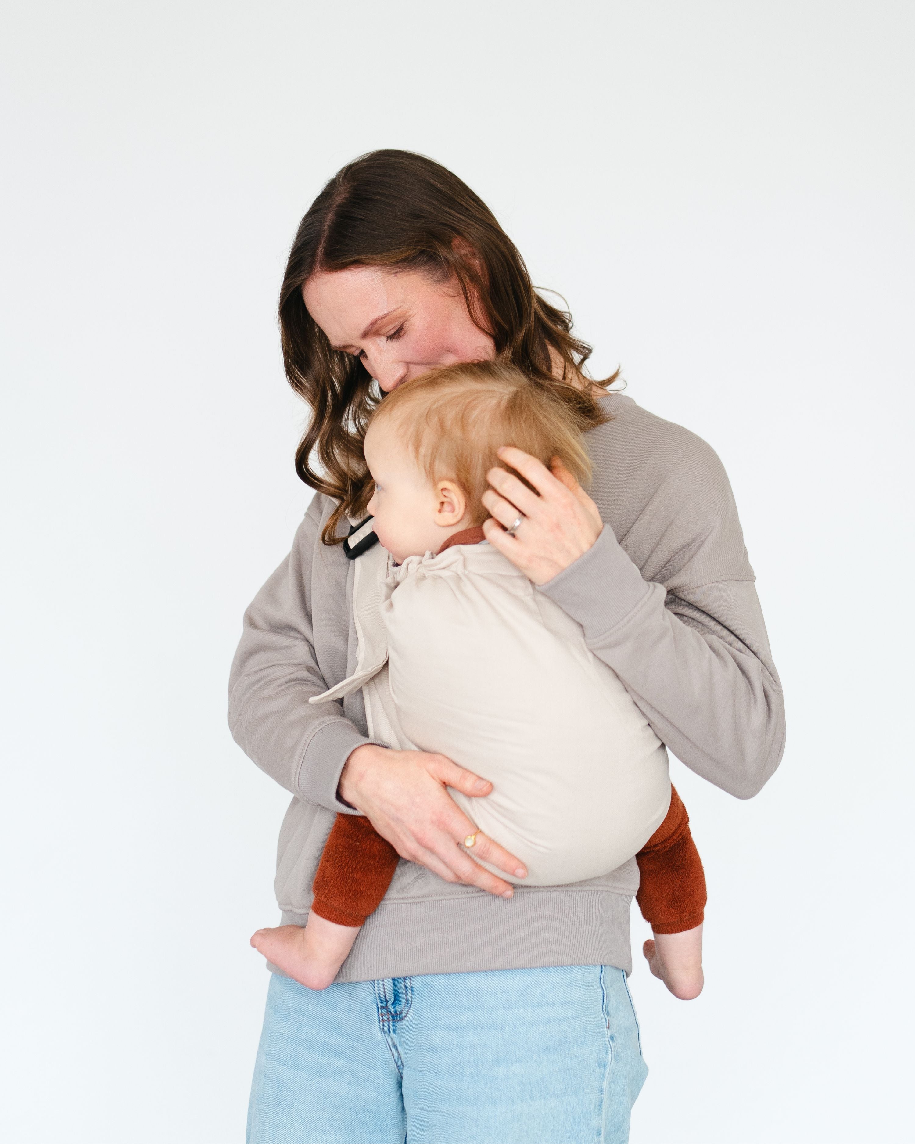 Qookie Go - Hip Carrier - Cream