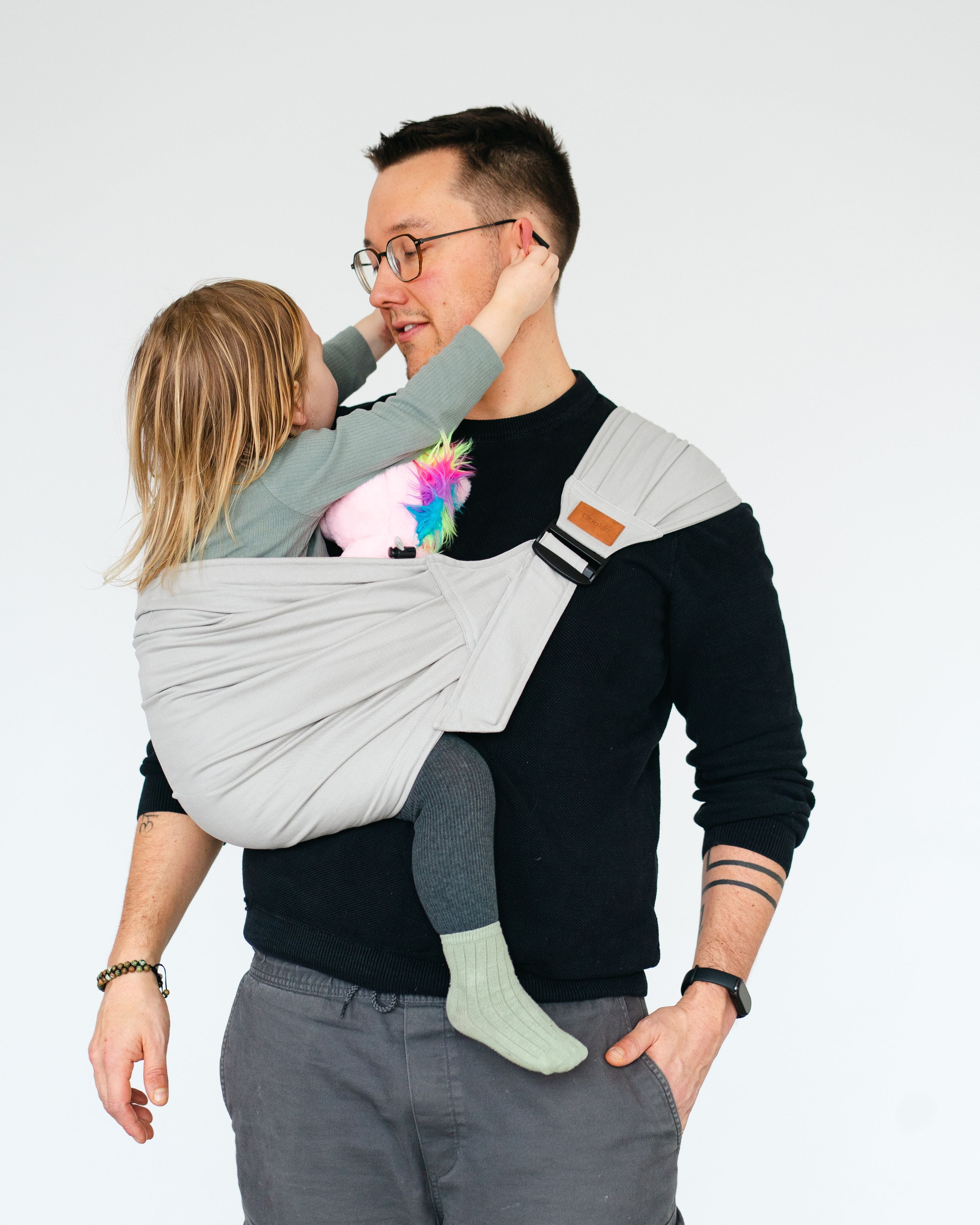 Qookie Go - Hip Carrier - Gray