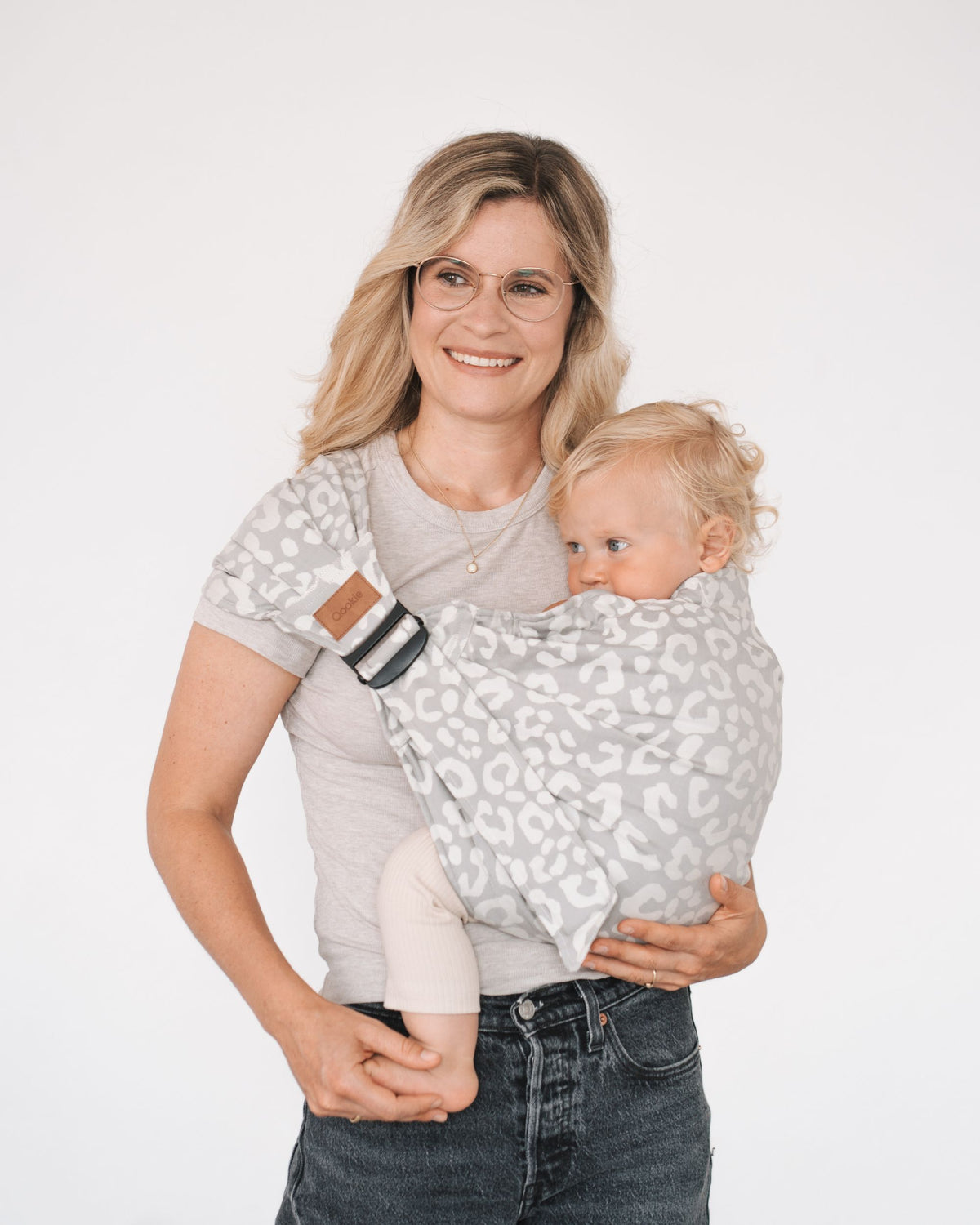 Qookie Go - Hip Carrier - Leo Gray