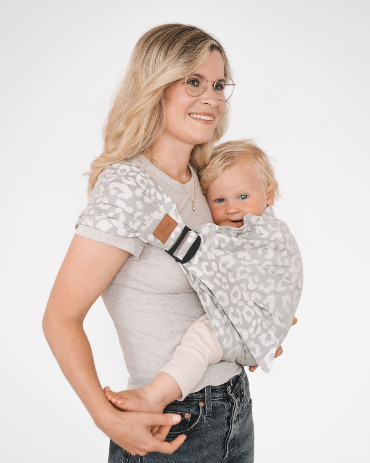 Qookie Go - Hip Carrier - Leo Gray