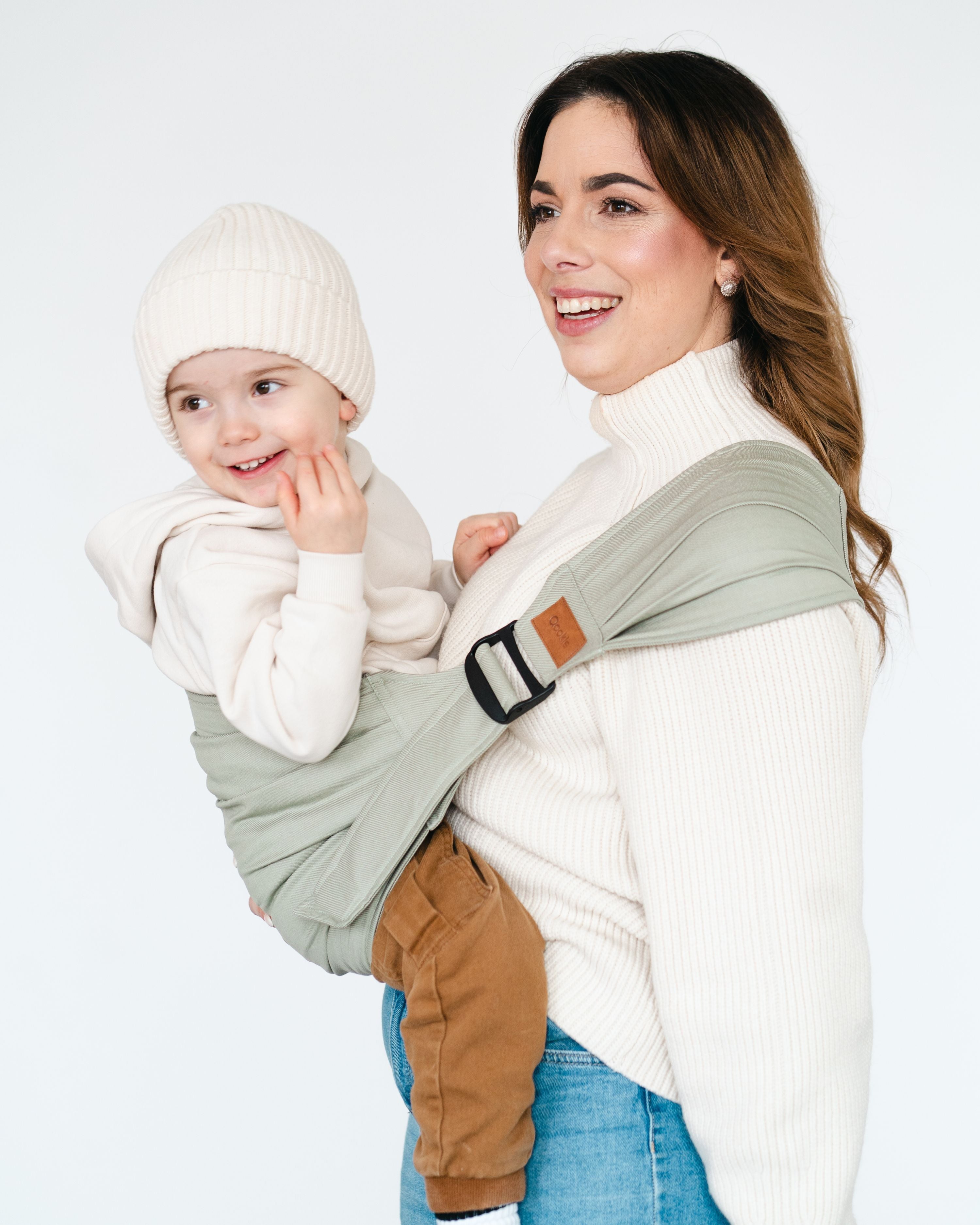 Qookie Go - Hip Carrier - Salvia