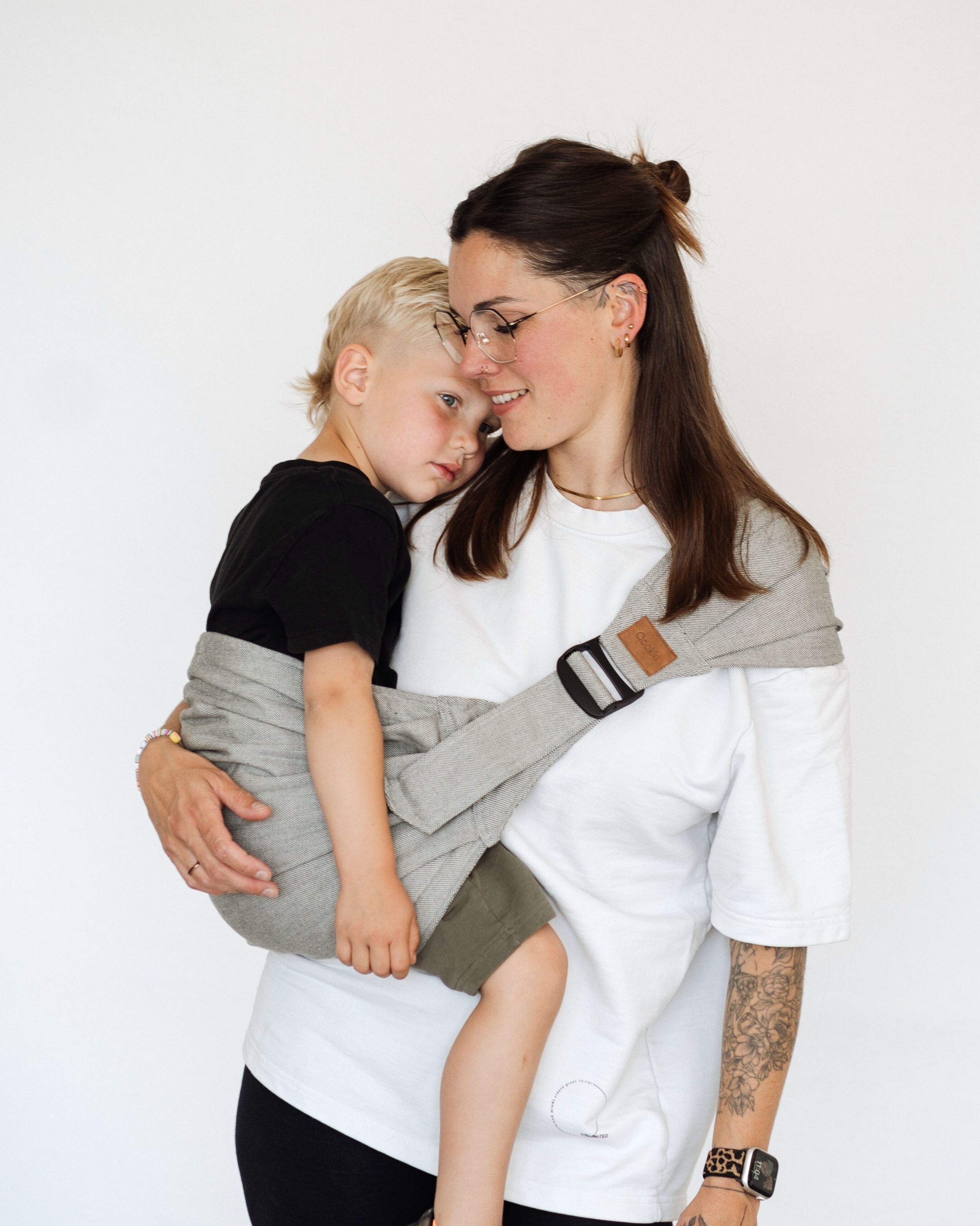 Qookie Go - Hip Carrier - Stone
