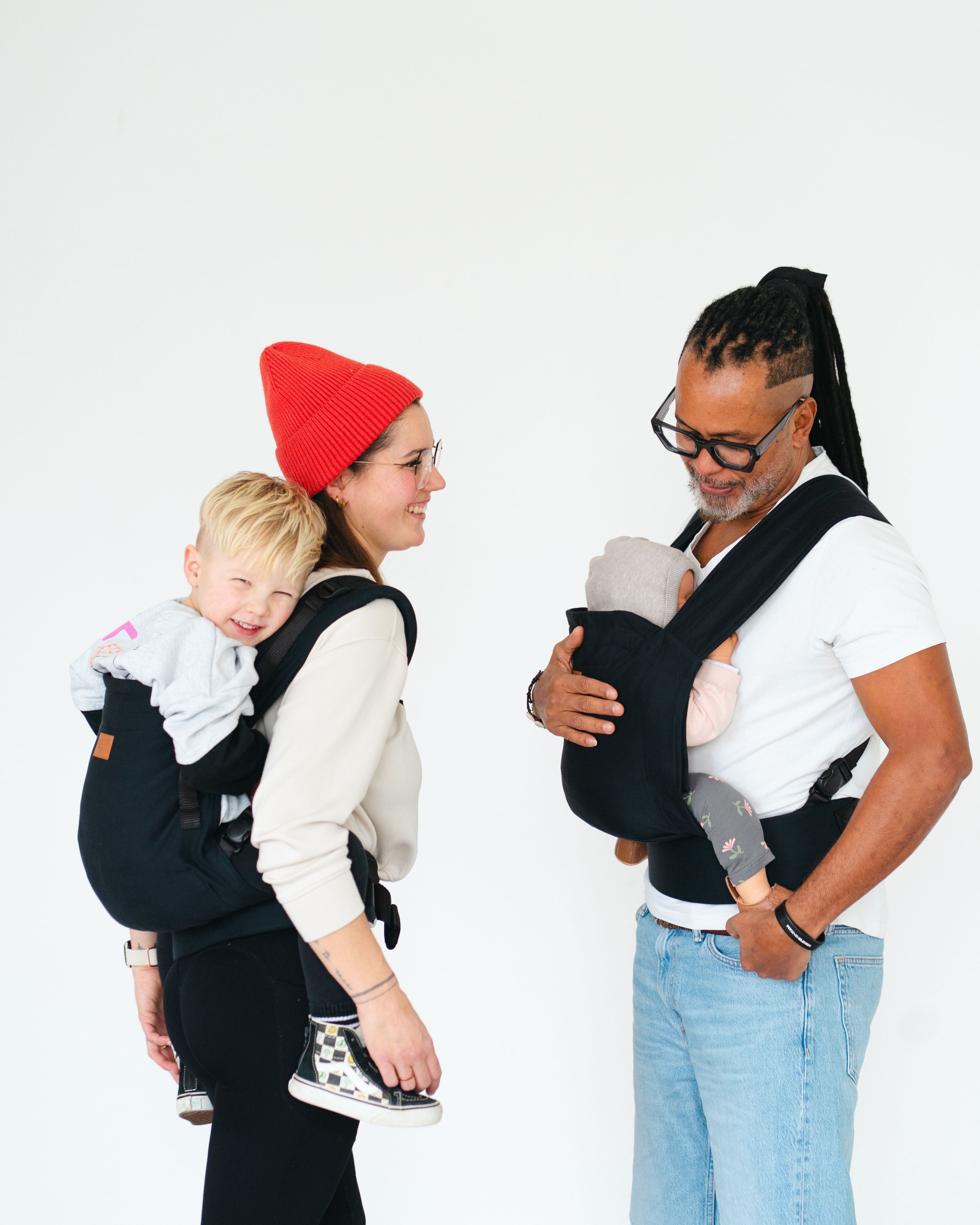 Qookie Vario - Full Buckle Baby Carrier - Black