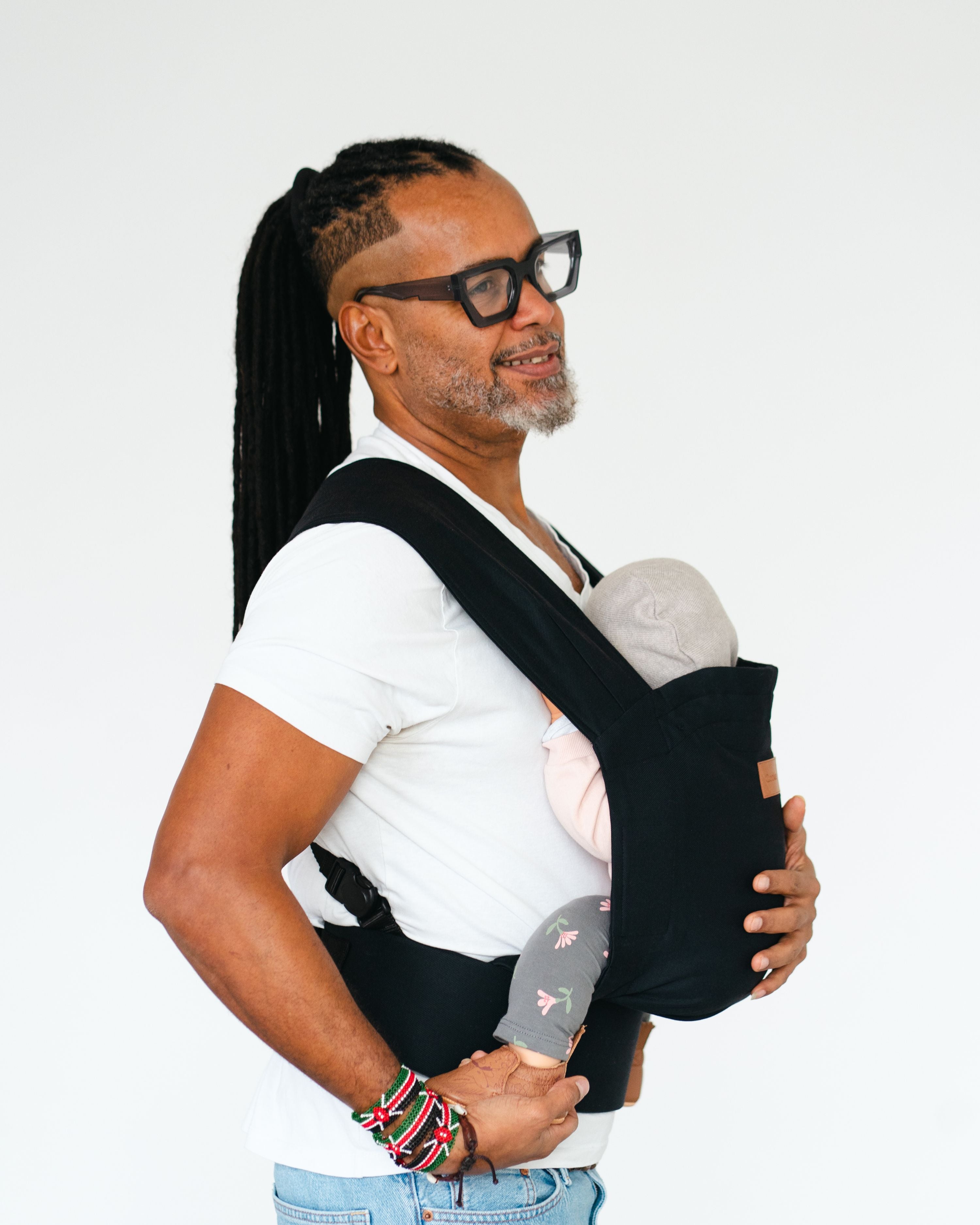 Qookie Vario - Full Buckle Baby Carrier - Black