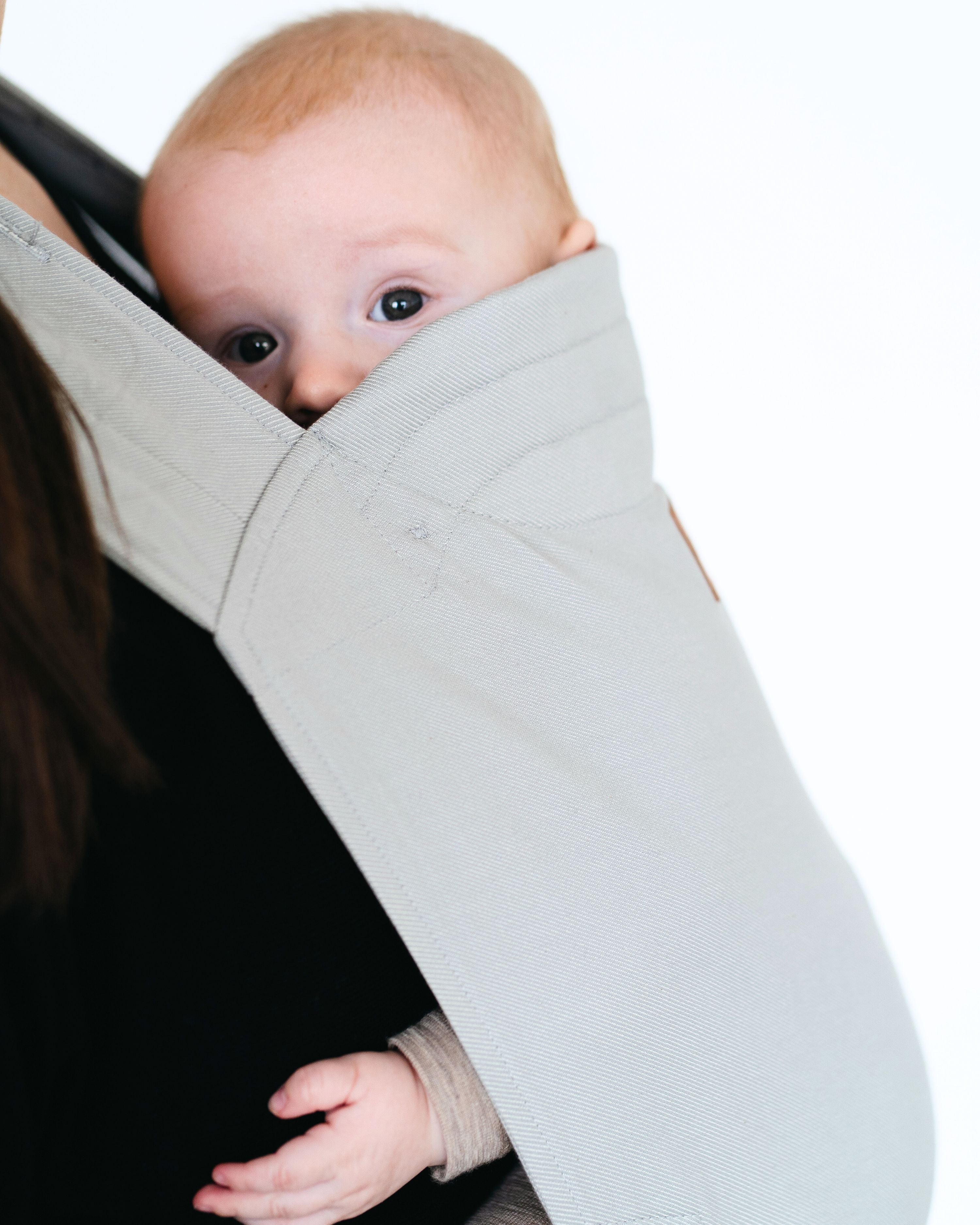 Qookie Vario - Full Buckle Baby Carrier - Grey