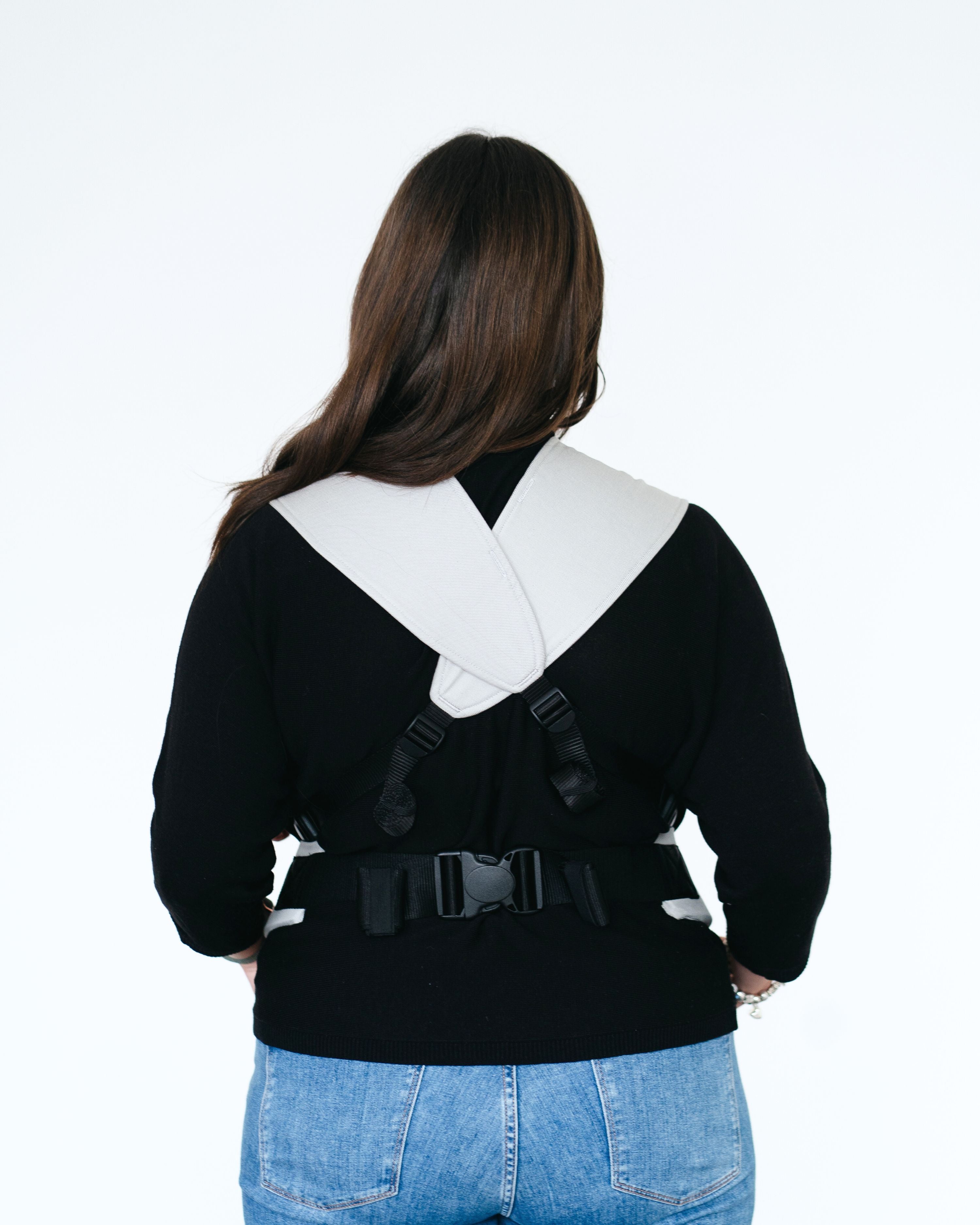 Qookie Vario - Full Buckle Baby Carrier - Grey